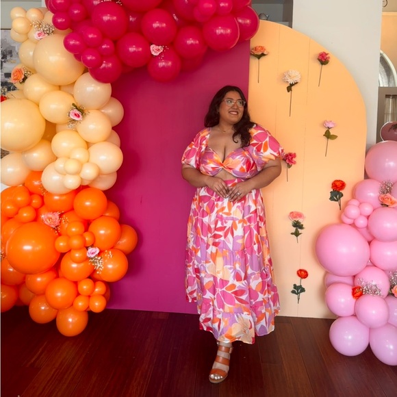 Stunning Floral Print Dress! - Picture 3 of 4